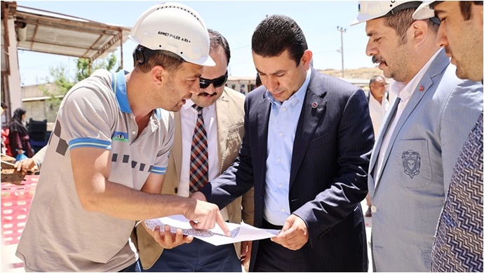 Harran'da Doğalgaz için ilk kazma vuruldu-(VİDEO)