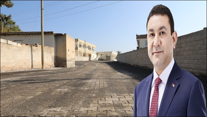 Harran'da Kilitli Parke Taşı Çalışmaları Devam Ediyor-(VİDEO)