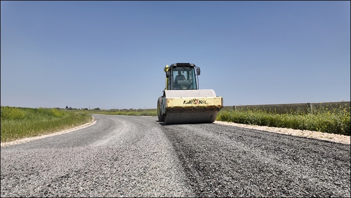 HARRAN'DA KONFORLU YOLLAR HİZMETE SUNULUYOR