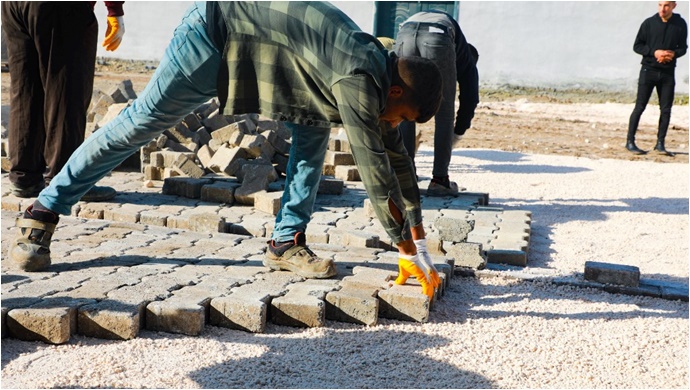 Harran'da Üst Yapı Çalışmaları Devam Ediyor-(VİDEO)