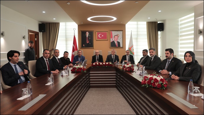 Hazine Ve Maliye Bakanı Şimşek’ten Başkan Beyazgül’e Ziyaret