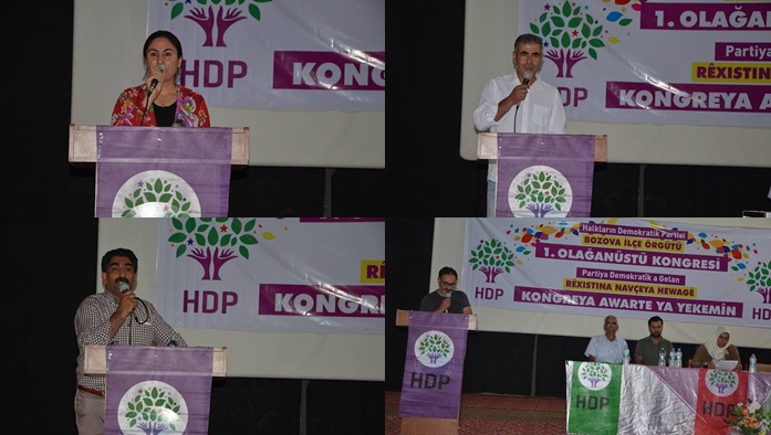 HDP Bozova 1.Olağanüstü Kongresi gerçekleşti