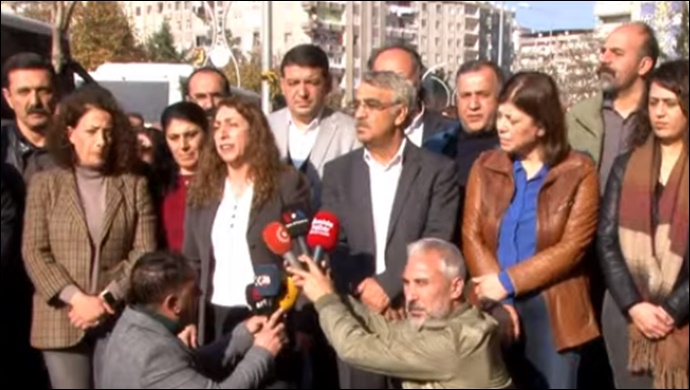 HDP Eş Genel Başkanı Sancar’dan DBP’ye ziyaret 