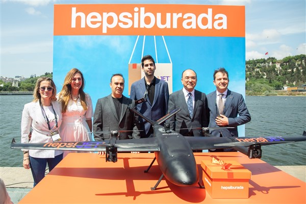 Hepsiburada, drone ile teslimatı test ediyor