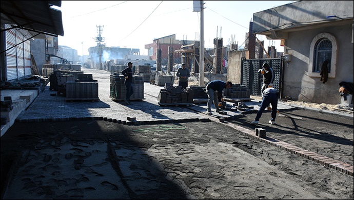 Hilvan Belediyesi Çalışıyor