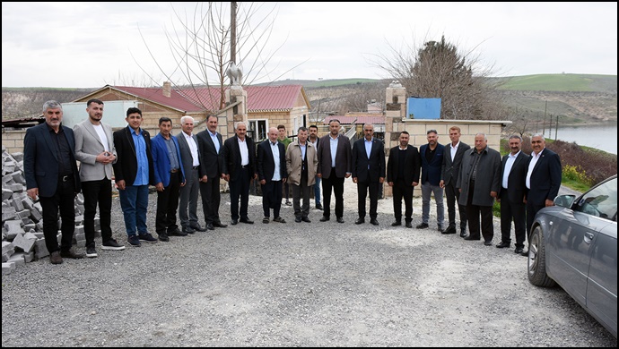 Hilvan'da Kırsal Mahallelerden Bayık 'a Büyük Destek