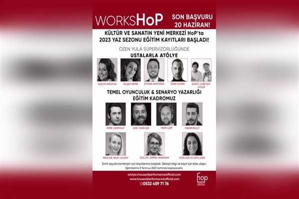 HoP’ın 2023 yaz eğitimleri başlıyor