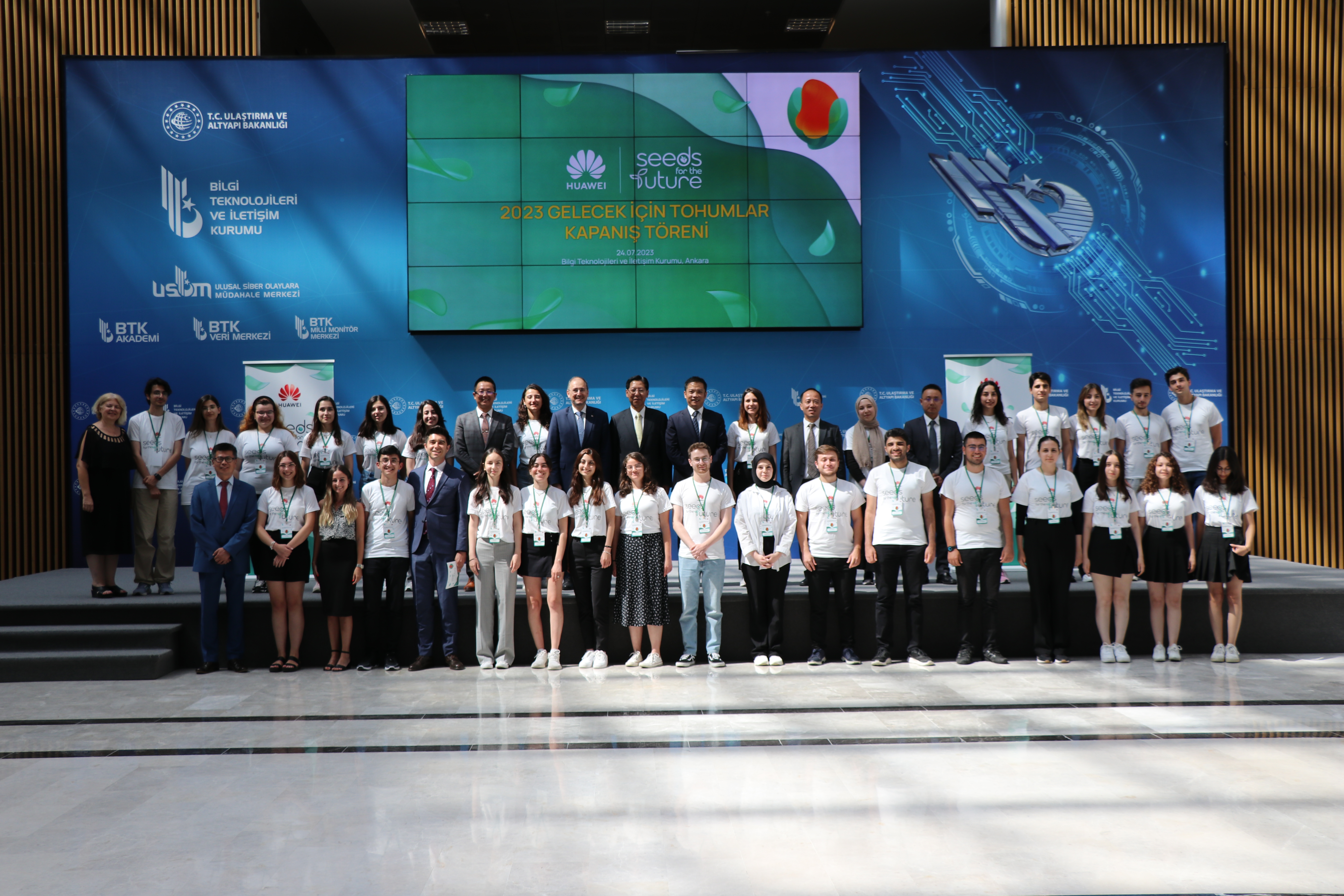 “Huawei Türkiye Gelecek İçin Tohumlar 2023 Eğitim Programı” tamamlandı