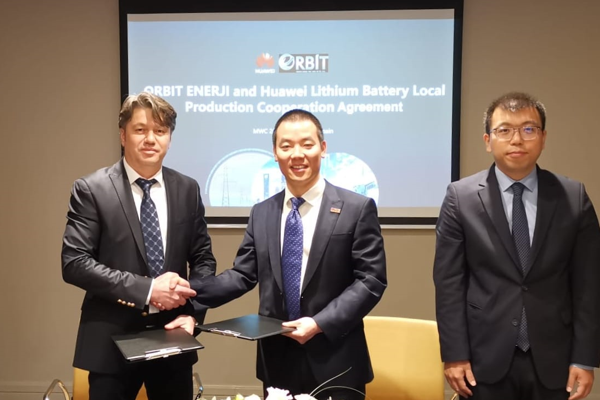 Huawei ve Orbit Enerji yerli lityum pil üretimi için birlikte çalışacak