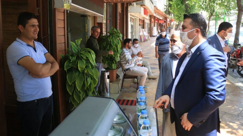 İl Başkanı Yıldız'dan Esnaf Ziyareti