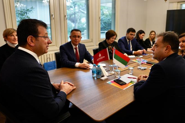 İmamoğlu, Bulgar heyetini ağırladı