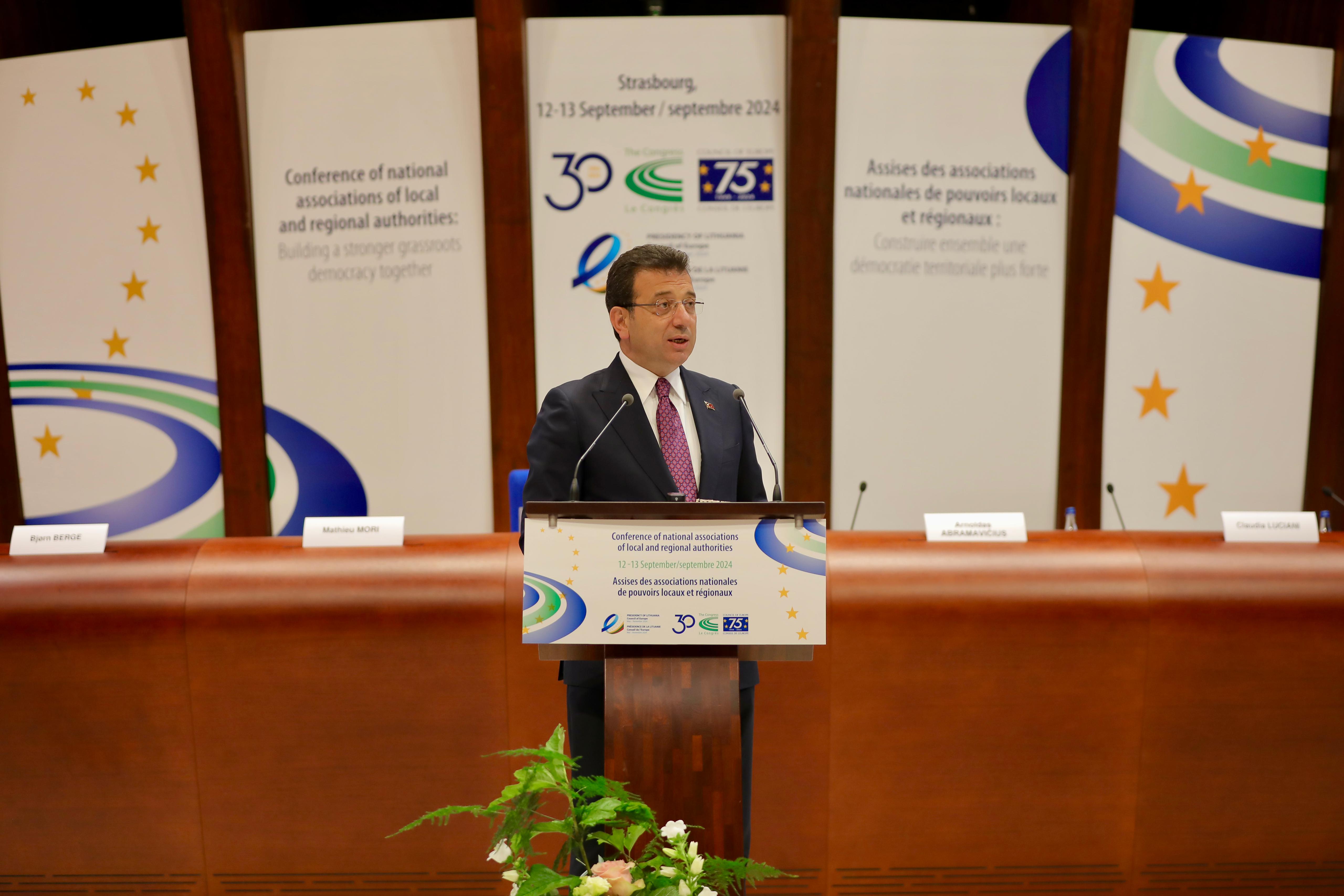 İmamoğlu'ndan Avrupa ülkelerine 