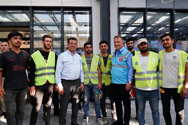 İmamoğlu ve Çalık Beylikdüzü’ndeki çalışmaları inceledi
