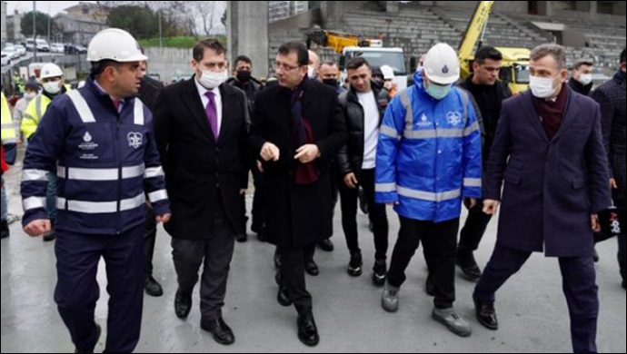 İmamoğlu ve Usta'dan ilçe turu