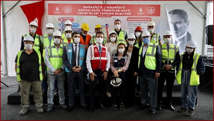 İmamoğlu’ndan 5 yeni füniküler hattı müjdesi