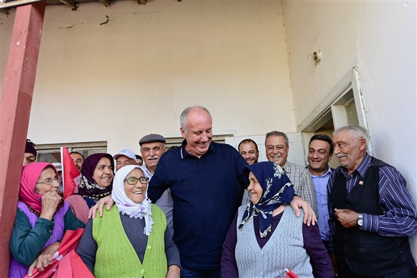 İnce, Tokat Zile Çiftlik Köyü'nü ziyaret etti