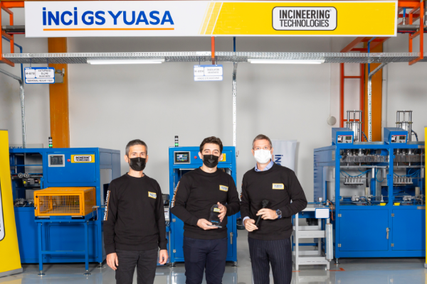 İnci GS Yuasa, kendi tasarladığı ve ürettiği makineleri devreye aldı