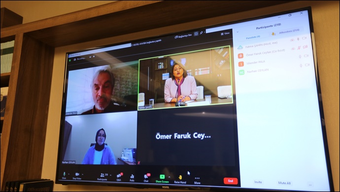 İskender Pala “Medeniyet Akademisi Zoom Söyleşileri” İle Gençlerle Buluştu