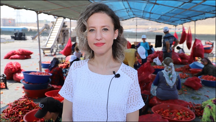 İsot İşçilerine  ‘Güneş Çarpması’ Uyarısı-(VİDEO)