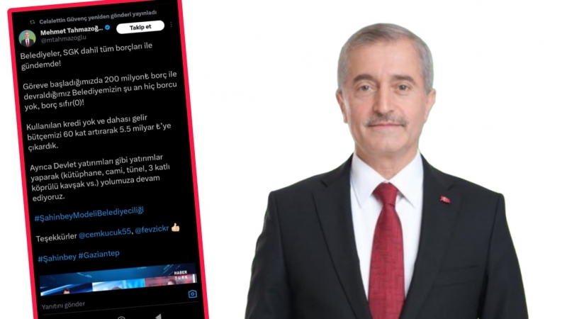 İşte borçsuz örnek Belediyecilik modeli: 200 Milyon TL borçtan 5.5 milyar TL gelire