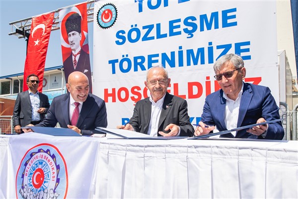 İzmir’de 5 bin 248 işçiyi sevindiren TİS imzası