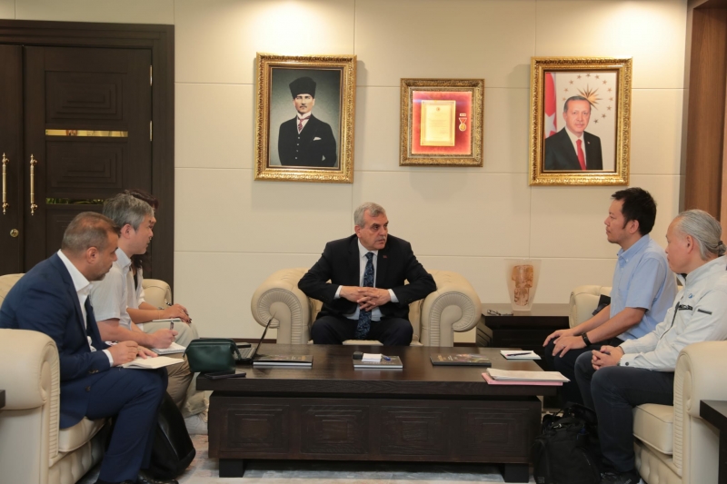 Japonya Uluslararası İşbirliği Ajansı Jıca’dan Başkan Beyazgül’e Ziyaret-(VİDEO)