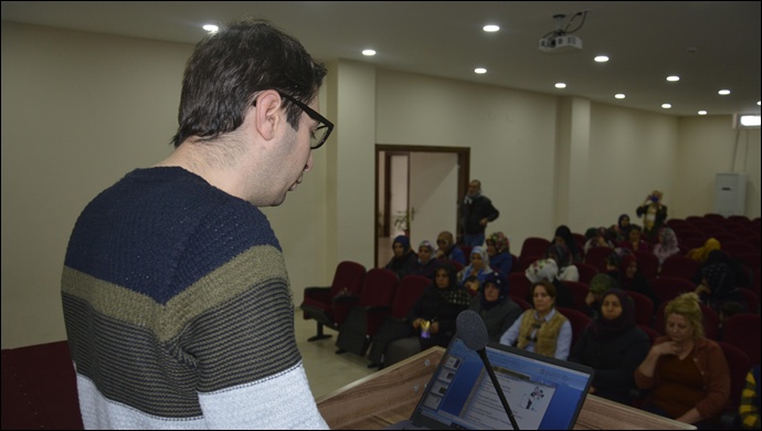 Kadınlara yönelik “aile içi iletişim” semineri düzenlendi