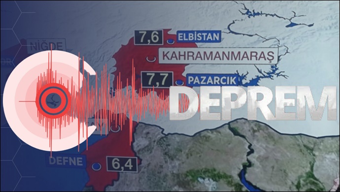 Kahramanmaraş 'ta 4.4 büyüklüğünde deprem 