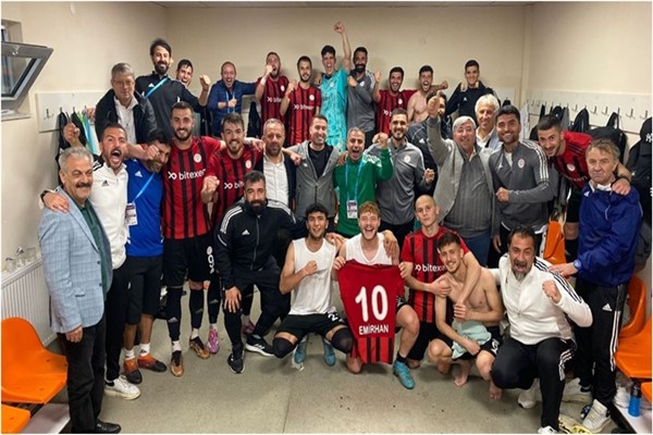 Karaköprü Belediyespor 2'inci tura yükseldi 