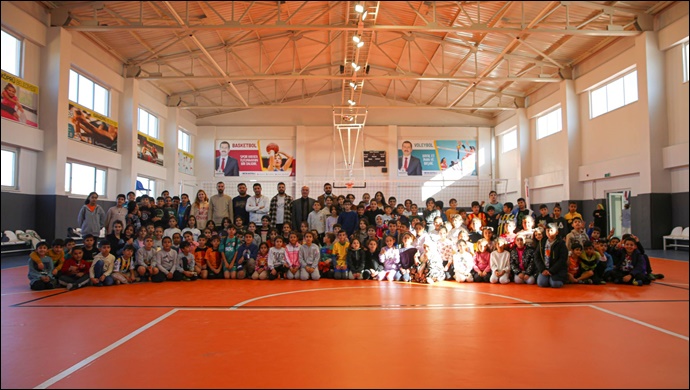 Karaköprü Beleidyesi Spor kurslarında yerli malı haftası kutlandı