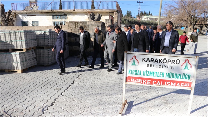 Karaköprü Kırsalı Başkan Baydilli İle Değişiyor-(Video)