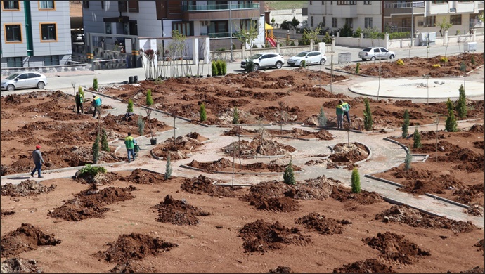 Karaköprü Yeni Parklarla Güzelleşiyor-(VİDEO)
