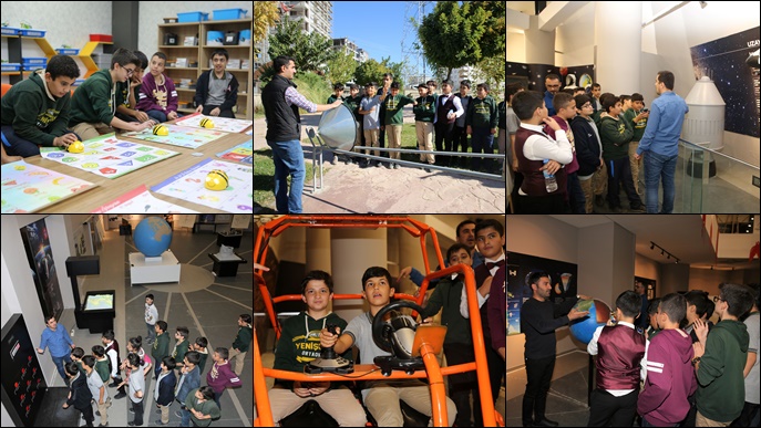 Karaköprü’de Çocuklar Uzay Ve Bilimle Tanışıyor-(VİDEO)