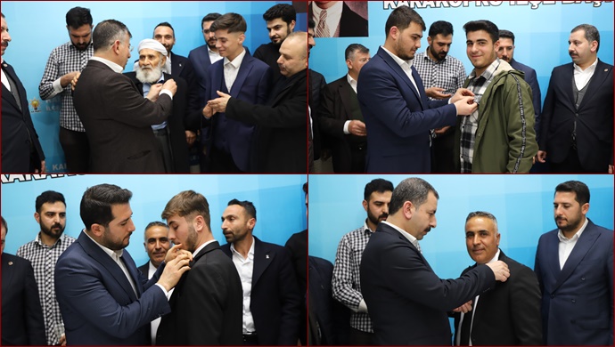 Karaköprü'de Deva Partisinden Ak Parti'ye Katılım