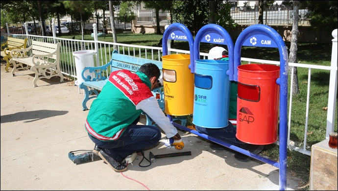 Karaköprü'de Geri Dönüşüm Seferberliği Sürüyor-(VİDEO)