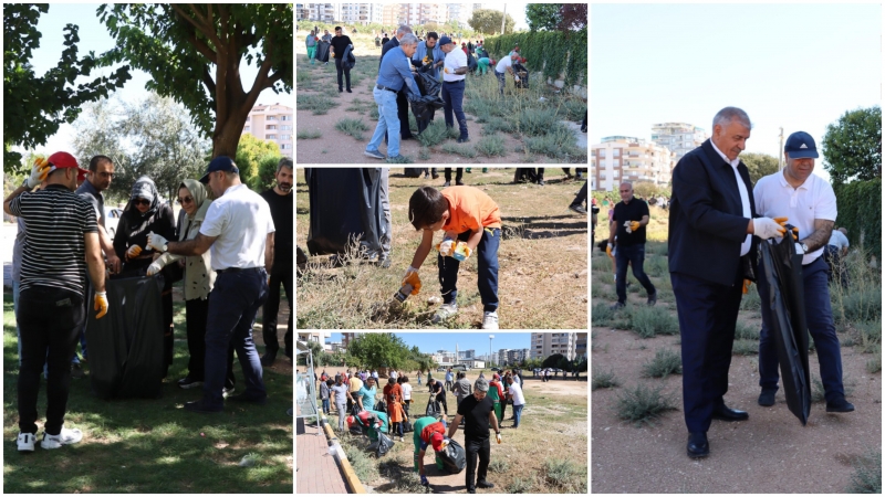 Karaköprü'de 'kirletmemek Medeniyettir' Kampanyasıyla Mahalleler Temizleniyor