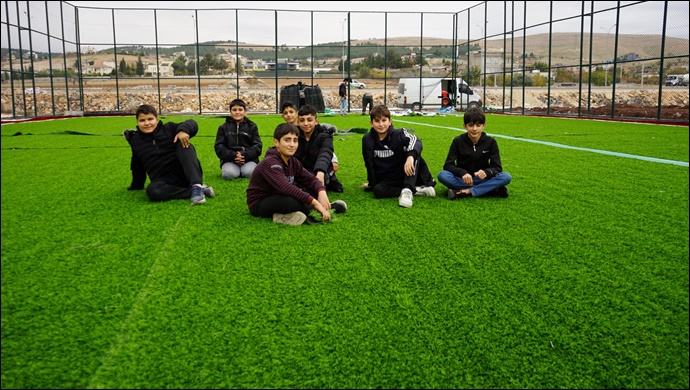 Karaköprü'de Spor yatırımları devam ediyor-(VİDEO)