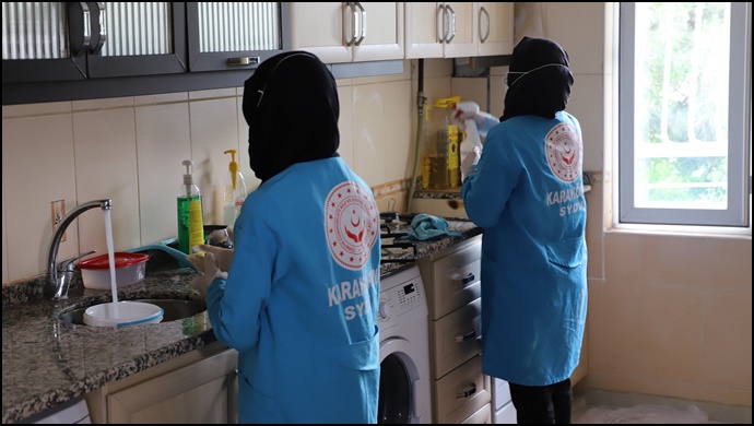  Karaköprü’de Yaşlılar Ve Engelliler Unutulmuyor