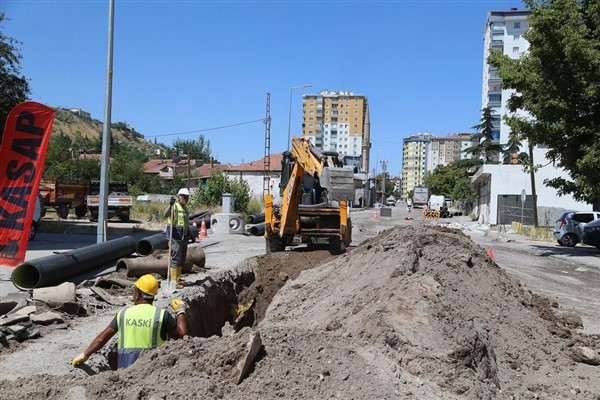 KASKİ, Esentepe Mahallesi'nde şebeke hatlarını yeniledi