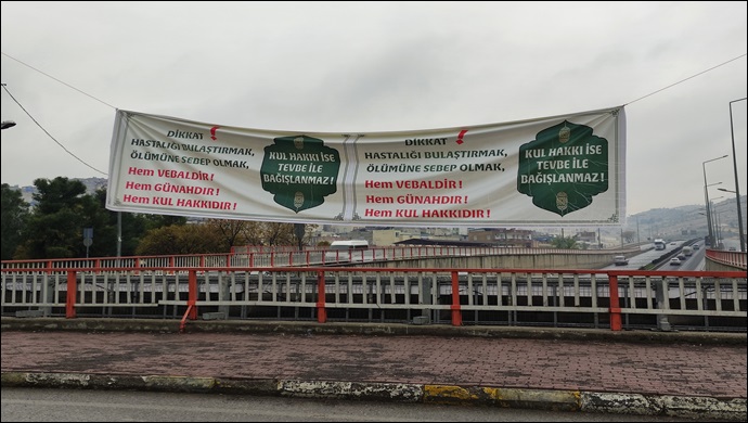 Kaymakamlık ve Eyyübiye Belediyesinden Virüsle İlgili Uyarıcı Afişler