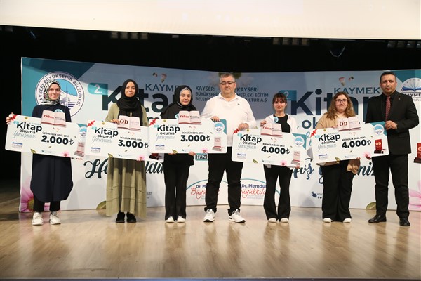 Kayseri Büyükşehir’in Kitap Okuma Yarışması’nın 2’ncisi düzenlendi