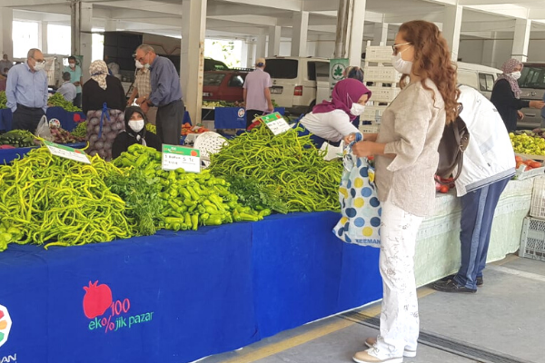 Kayseri’de organik tarım bereketi artıyor