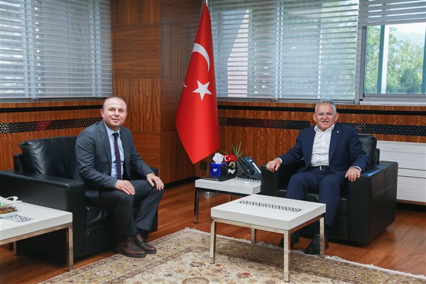 Kayseri İl Tarım ve Orman Müdürü Saklav’dan Başkan Büyükkılıç’a ziyaret