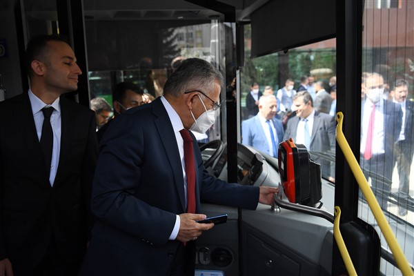 Kayseri Ulaşım A.Ş.'den temassız ulaşımda 