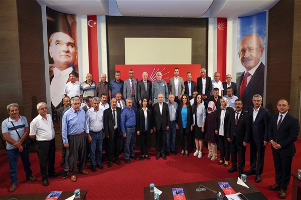 Kayserili 57 muhtar CHP’ye katıldı 