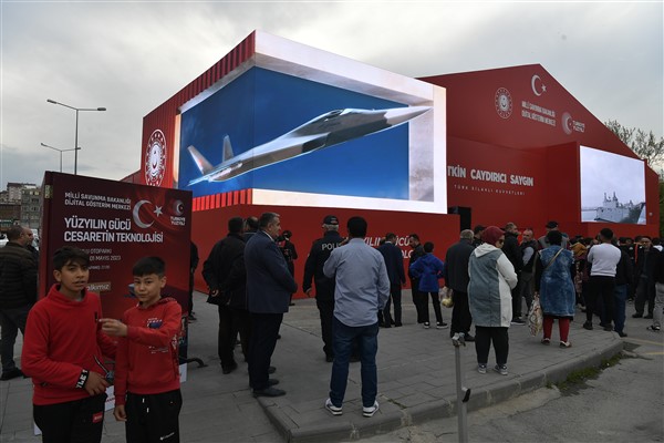 Kayserililerden MSB Dijital Gösterim Merkezi’ne yoğun ilgi