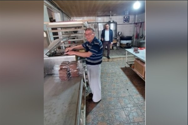 Keşan Belediyesi  tatlı imalathanelerini denetliyor