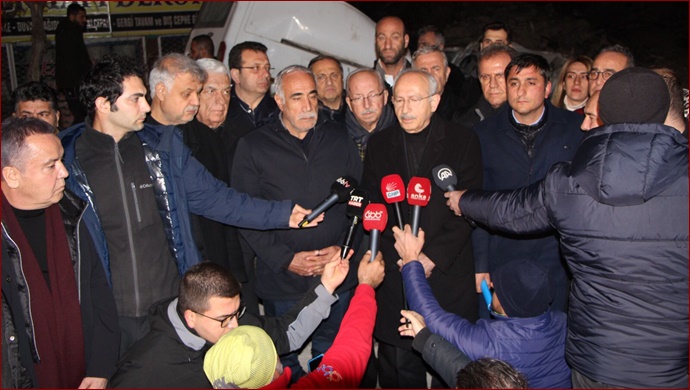 Kılıçdaroğlu ve beraberindeki heyet Şanlıurfa'ya gitti