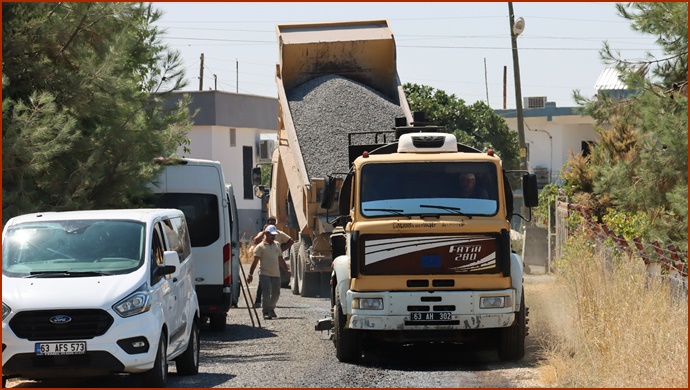 Kırsalda Yol Çalışmaları Hız Kesmiyor