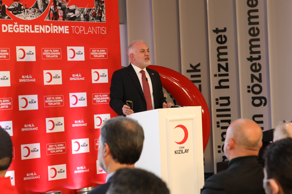 Kızılay 2022 yılını 'dayanışma' yılı ilan etti
